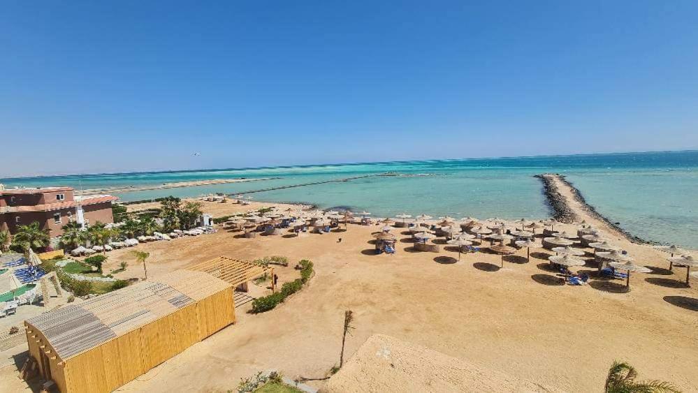 Turtles Hourghada View Sea View Pool Private Jacuzzi Security Air-conditioned Cafe Restaurant On The And A Large Sunny Balcony Aparthotel